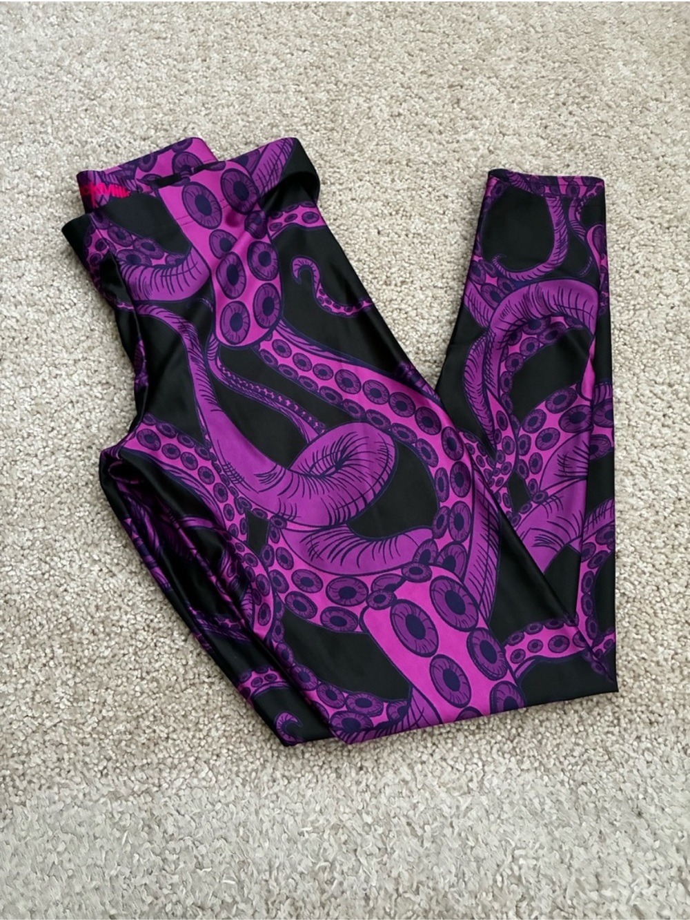 Blackmilk purple octopus leggings